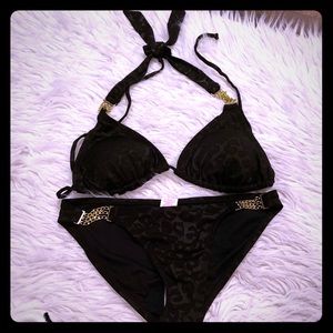 Two piece bathing suit